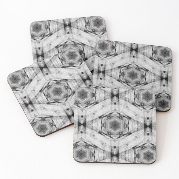 Item preview, Industrial Hexagon Pattern in White designed and sold by Artistestella.