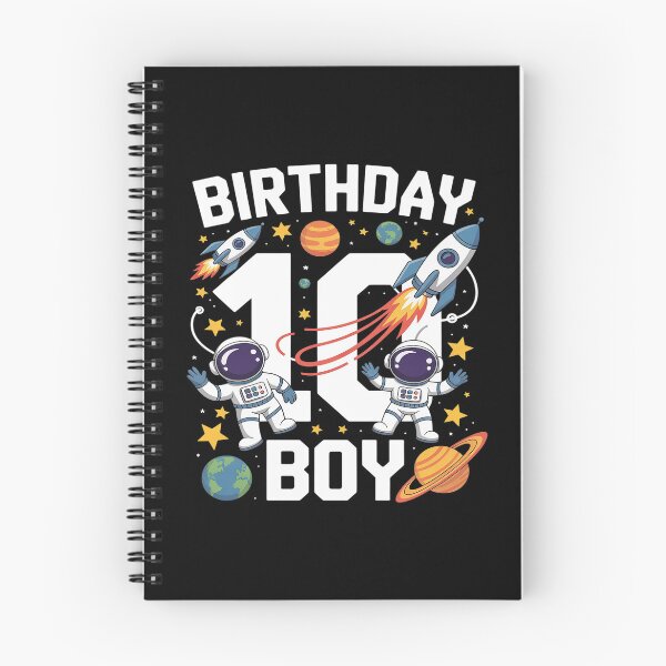 Item preview, 10 Yrs Old Birthday Boy Astronaut Space ballon 10th Birthday designed and sold by ProudForFunny.