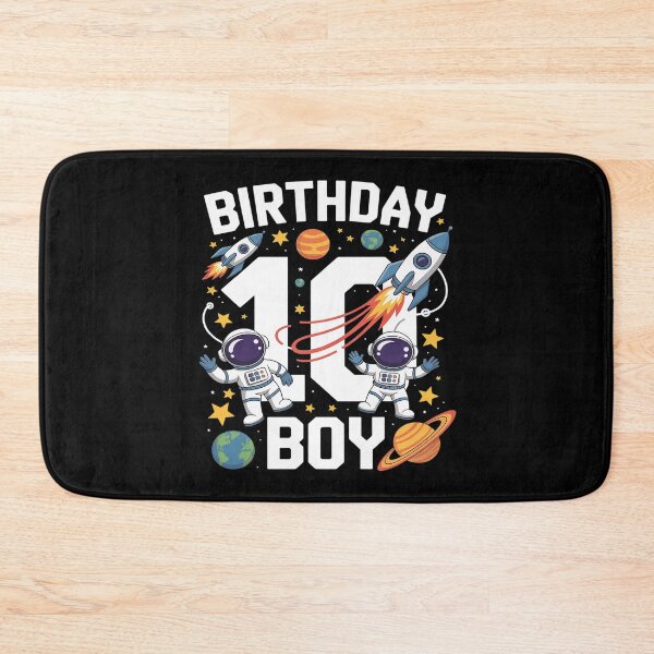 Item preview, 10 Yrs Old Birthday Boy Astronaut Space ballon 10th Birthday designed and sold by ProudForFunny.