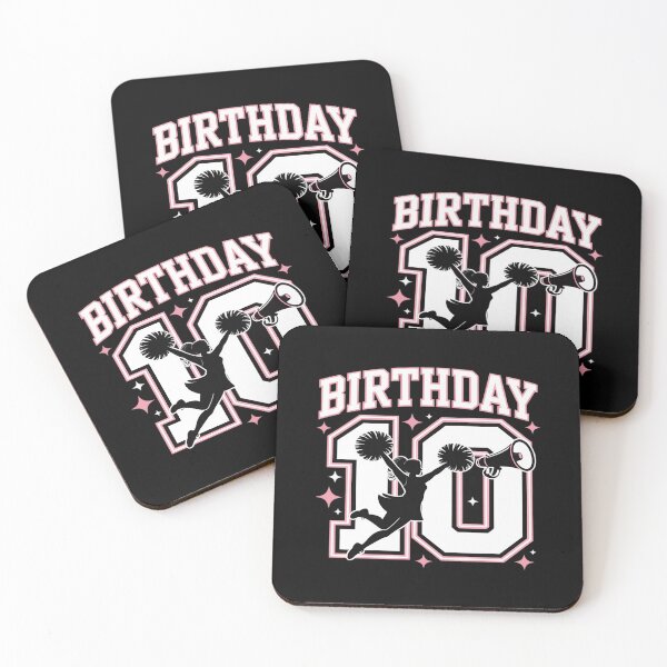 Item preview, 10th Birthday Cheerleader Girl 10 Years Old Cheerleading designed and sold by ProudForFunny.