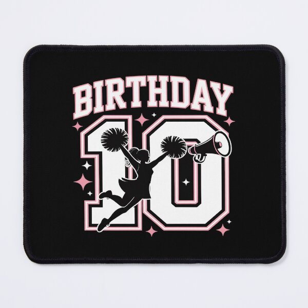 Item preview, 10th Birthday Cheerleader Girl 10 Years Old Cheerleading designed and sold by ProudForFunny.