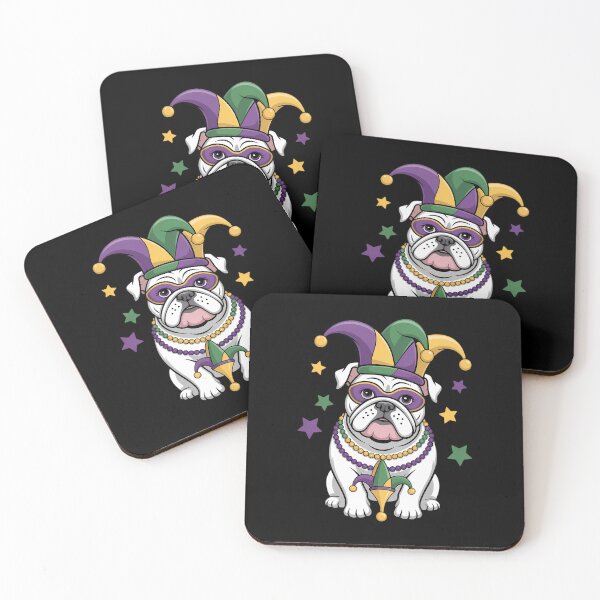 Item preview, Bulldog Mardi Gras Dog Cute, Dog Love designed and sold by AsteriskDatBArt.