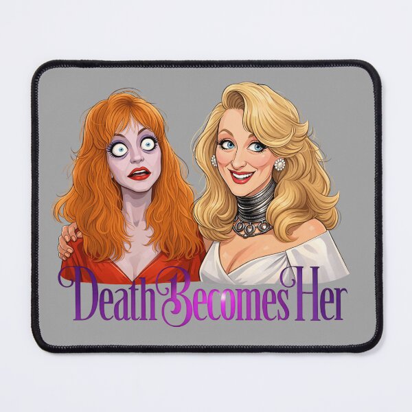 Item preview, Death Becomes Her Inspired Illustration | Camp Cult Classic Movie Art | Dark Comedy Glam Sticker designed and sold by SimplyJasper.