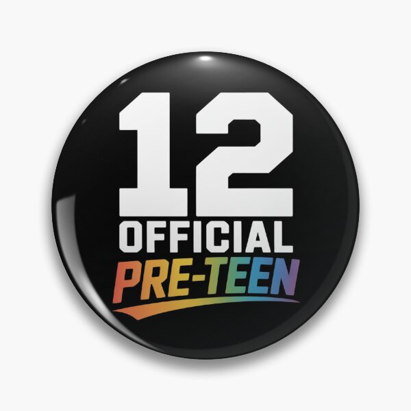 Item preview, 12 Official Pre-Teen 12th Birthday Girl 12 Year Old designed and sold by ProudForFunny.