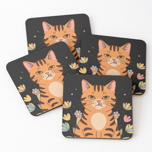 Item preview, Cool Story Bro, Now Feed Me! | Sassy Cat & Flowers Design designed and sold by Cipher & Soul.