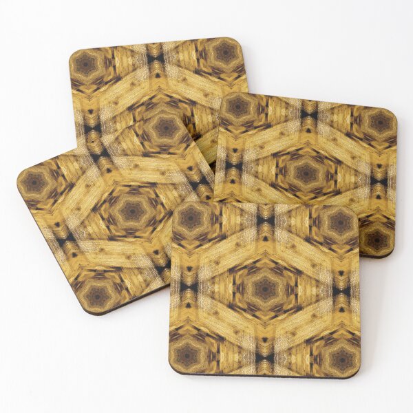 Item preview, Industrial Hexagon Pattern in Yellow designed and sold by Artistestella.
