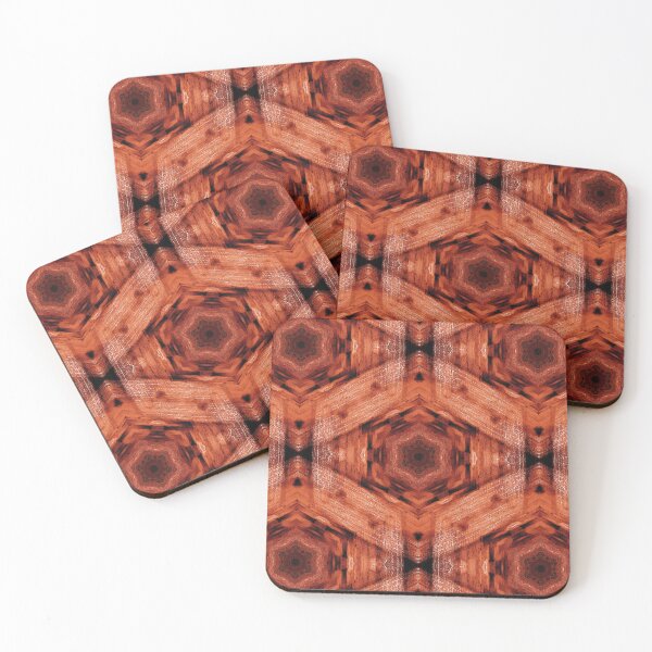Item preview, Industrial Hexagon Pattern in Orange designed and sold by Artistestella.