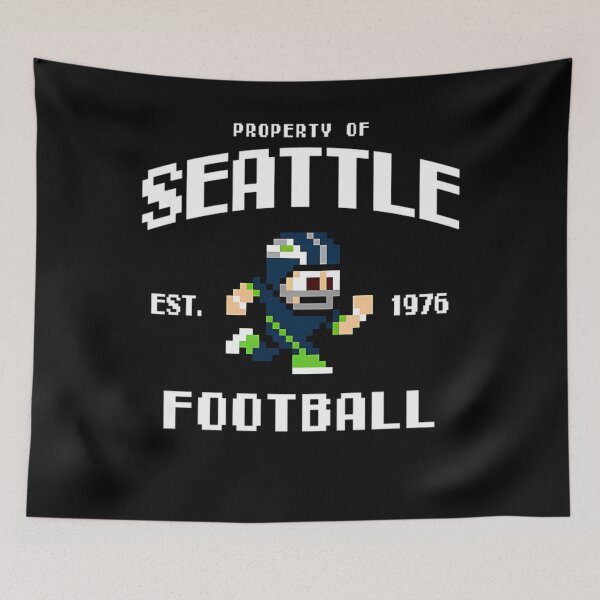 Item preview, Property Of Seattle Seahawks Football Khasabila 18 designed and sold by Melinrtega1211.