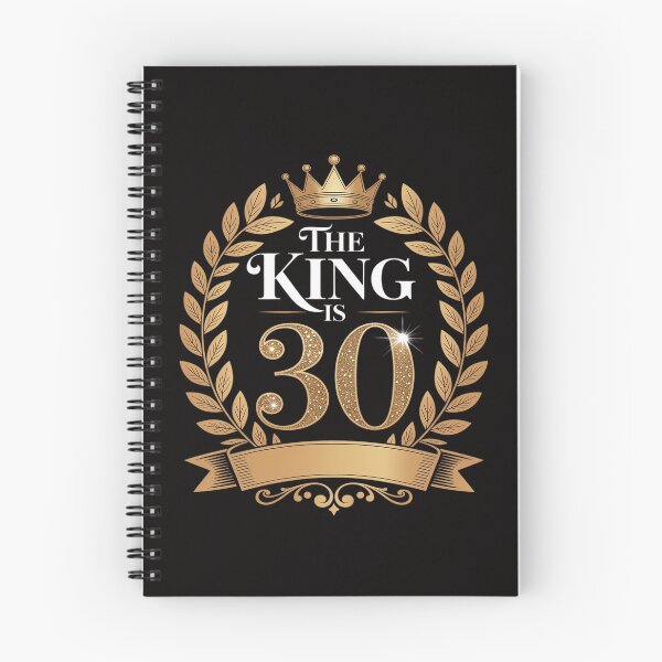 Item preview, 30 Years Old 30th Birthday King Crown Happy B-Day Party designed and sold by ProudForFunny.
