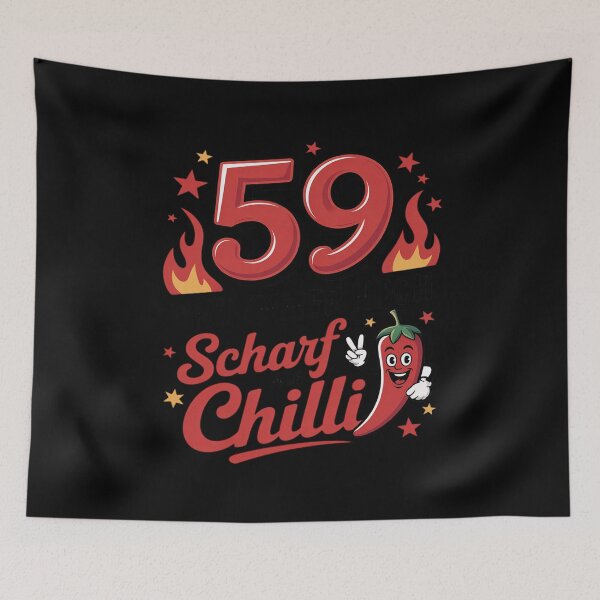 Item preview, 59 Years and Still Sharp as Chilli's 59th Birthday designed and sold by ProudForFunny.