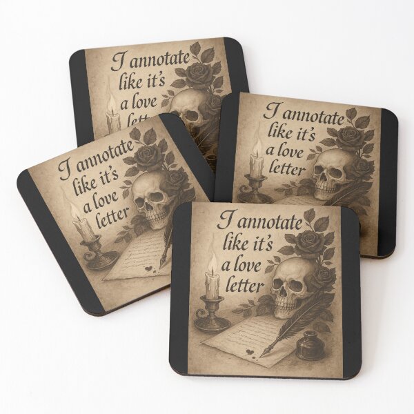 Item preview, I Annotate Like It’s a Love Letter – Gothic Reader designed and sold by Mouraludia.
