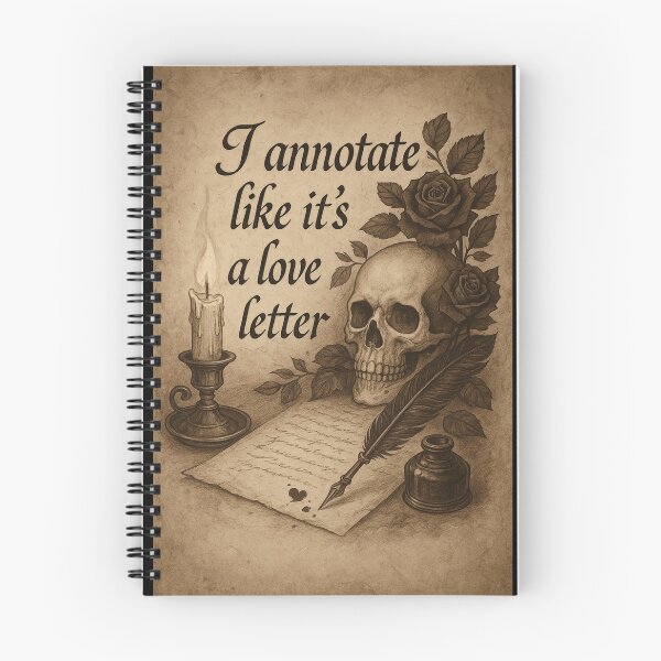 Item preview, I Annotate Like It’s a Love Letter – Gothic Reader designed and sold by Mouraludia.