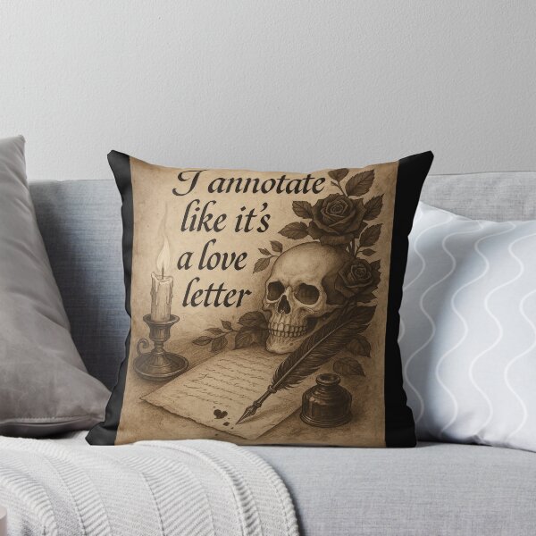 Item preview, I Annotate Like It’s a Love Letter – Gothic Reader designed and sold by Mouraludia.