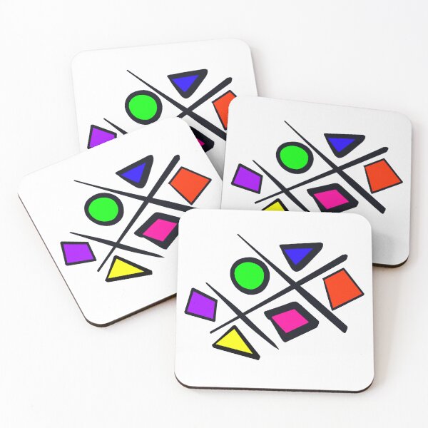 Item preview, Strategic Chaos: A Study in Bold Shapes designed and sold by Cosmic Cats Studio.