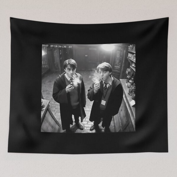 Item preview, Harry And Ron Smoking Camera designed and sold by Melinrtega1211.