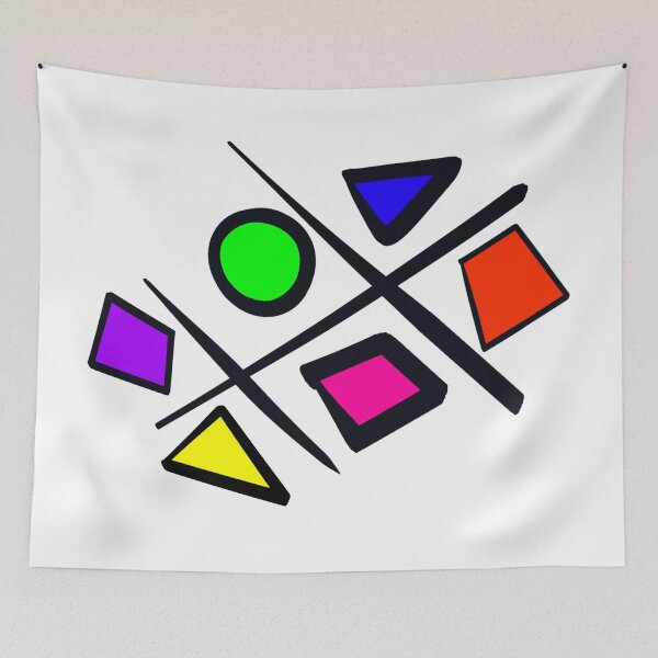 Item preview, Strategic Chaos: A Study in Bold Shapes designed and sold by Cosmic Cats Studio.