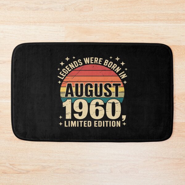 Item preview, 65th Birthday Legends Were Born In August 1960 designed and sold by ProudForFunny.