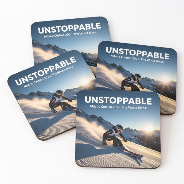 Item preview, "Unstoppable - Milano Cortina 2026 - The world rises" designed and sold by Creative-RE.