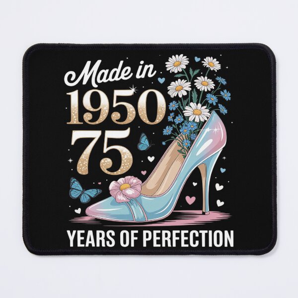 Item preview, 75th Birthday Floral Made in 1950 75 Years Old Daisy designed and sold by ProudForFunny.