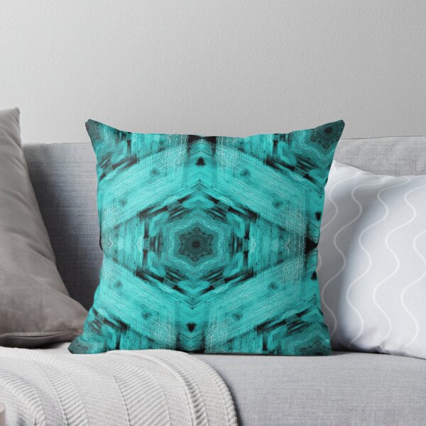 Item preview, Industrial Hexagon Pattern in Blue designed and sold by Artistestella.