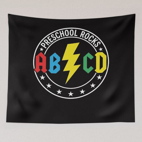 Item preview, ABCD Preschool Rocks 1st Day Pre-K Teacher Back to School designed and sold by HermanTricia.