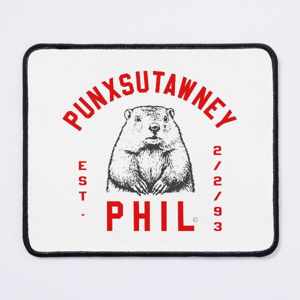 Item preview, Punxsutawney Phil Groundhog Day Cute Weather Forecast designed and sold by ArbitraryTees.