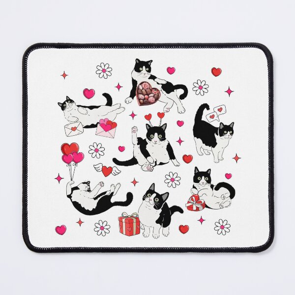 Item preview, Funny Tuxedo Cat Valentines Day designed and sold by jackelmbradyt.