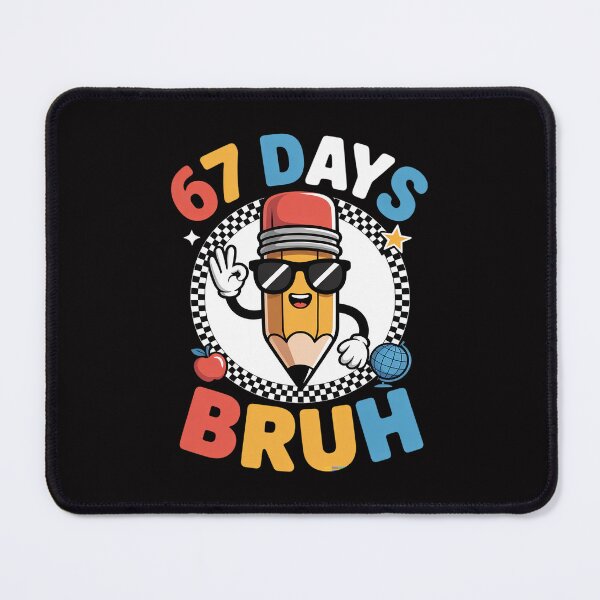 Item preview, 67 Days Bruh 67 Days of School Boys Kids Six Seven 6 7 Meme designed and sold by HermanTricia.