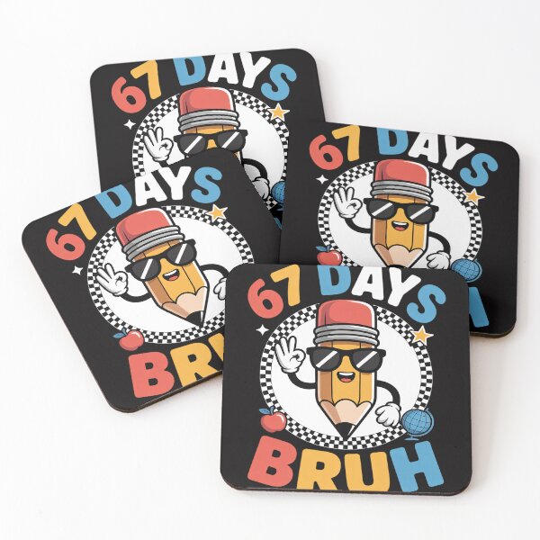Item preview, 67 Days Bruh 67 Days of School Boys Kids Six Seven 6 7 Meme designed and sold by HermanTricia.