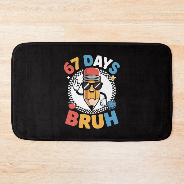 Item preview, 67 Days Bruh 67 Days of School Boys Kids Six Seven 6 7 Meme designed and sold by HermanTricia.