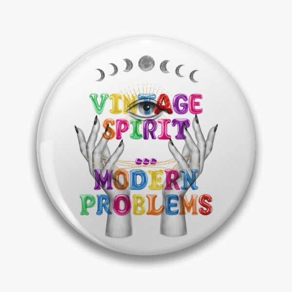Item preview, ✴️ VINTAGE SPIRIT MODERN PROBLEMS ✴️ designed and sold by WheelieGdArt.