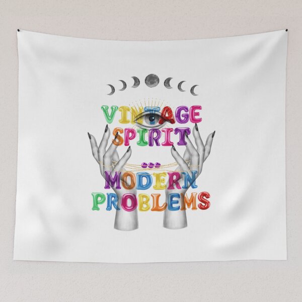 Item preview, ✴️ VINTAGE SPIRIT MODERN PROBLEMS ✴️ designed and sold by WheelieGdArt.