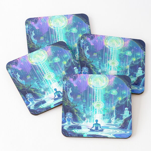 Item preview, Cosmic Meditation – Mystical Forest of Light and Energy designed and sold by Cristhian Almanza.