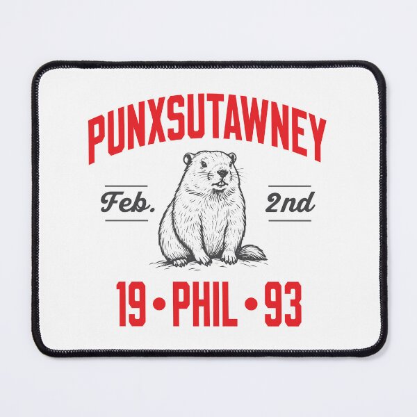 Item preview, Punxsutawney Phil Groundhog Day Cute Weather Forecast designed and sold by ArbitraryTees.