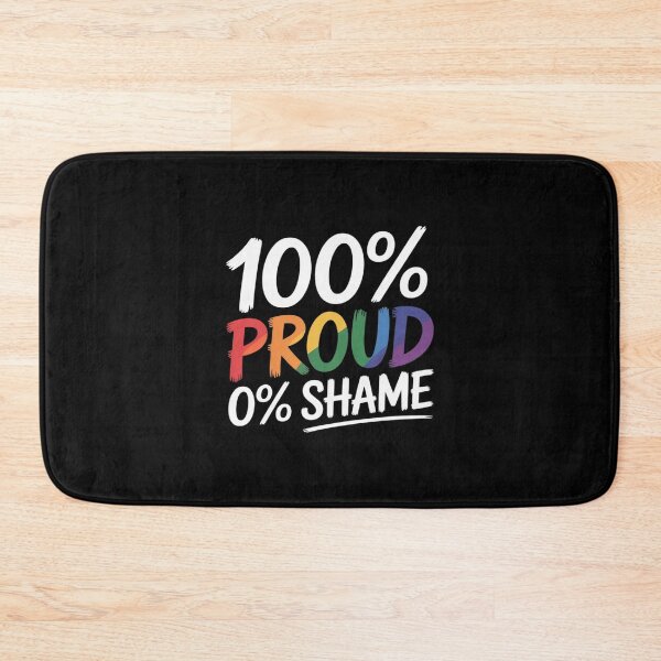 Item preview, 100% Proud 0% Shame Love Is Love Happy Pride Month designed and sold by Libbysharts.