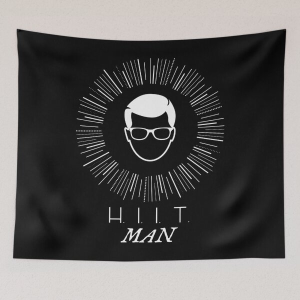 Item preview, HIIT Man Minimal Design designed and sold by jleqkabre69.