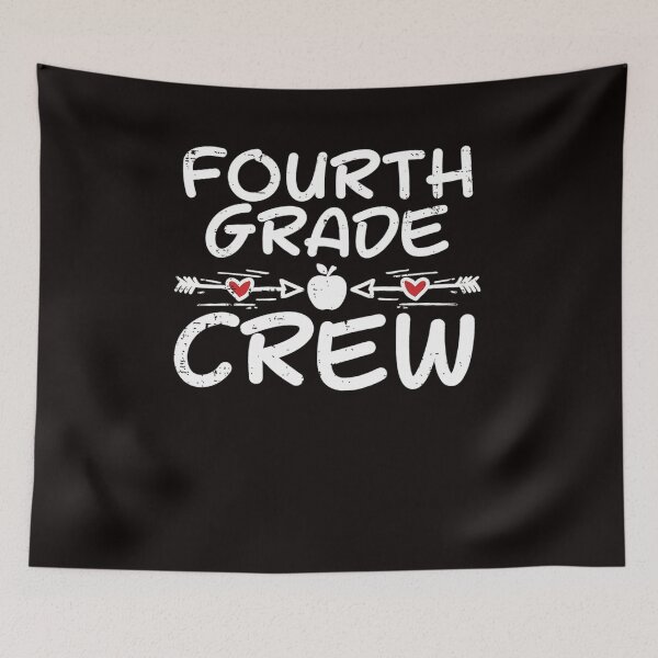 Item preview, 4th Fourth Grade Crew First Day Of School Boys Girls Teacher designed and sold by cherylbartlett.