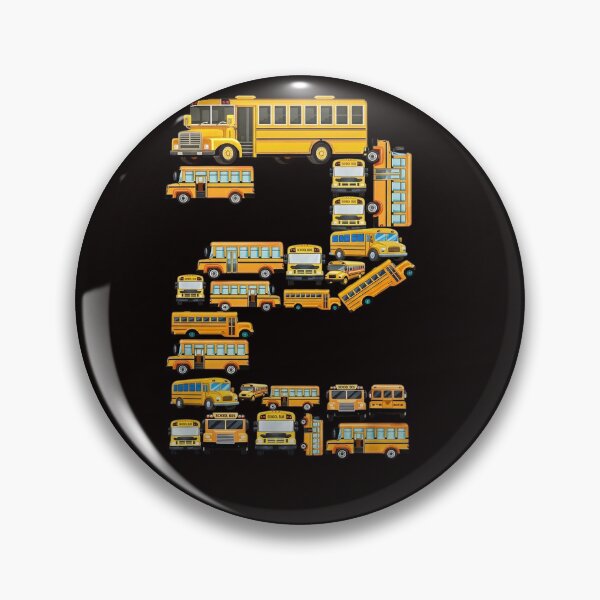 Item preview, 2 Year Old Toddler 2nd Birthday School Bus Theme Kids Party- designed and sold by cherylbartlett.