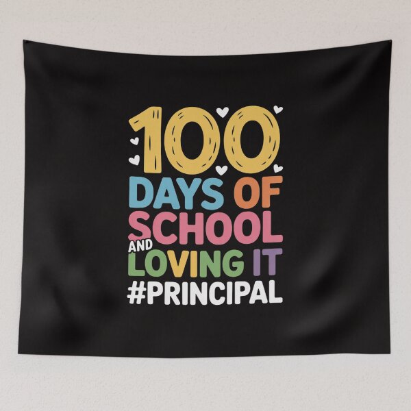 Item preview, 100 Days Of School Principal designed and sold by DarioRosales.