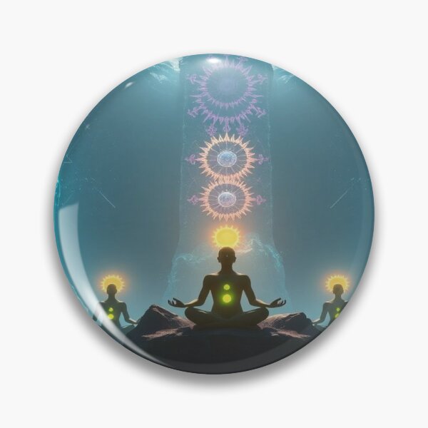 Item preview, Chakra Alignment – Meditative Figures and Cosmic Monolith designed and sold by Cristhian Almanza.