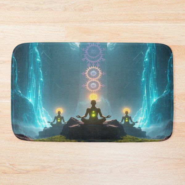 Item preview, Chakra Alignment – Meditative Figures and Cosmic Monolith designed and sold by Cristhian Almanza.