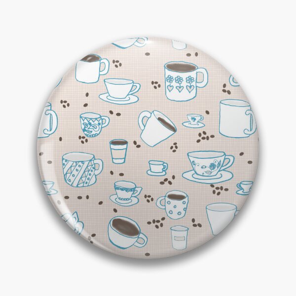 Item preview, Coffee Cups and Coffee Beans designed and sold by DreamOutLoudArt.