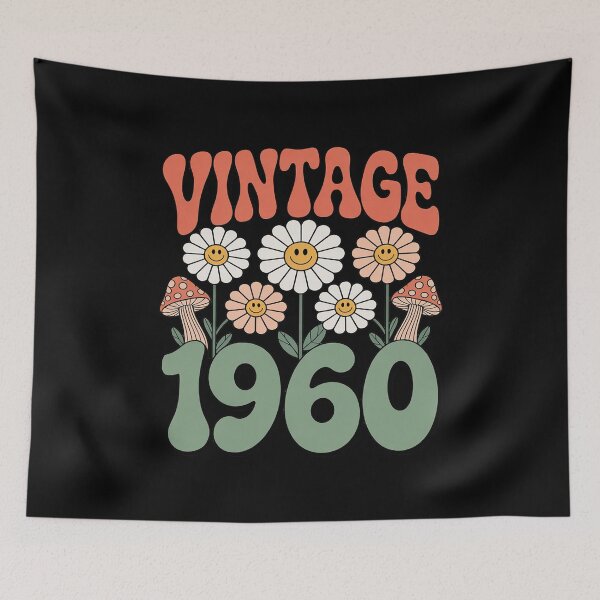 Item preview, 1960 Floral Hippie Daisy Flower 65th Birthday designed and sold by Libbysharts.
