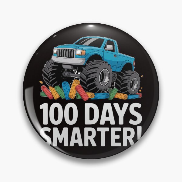 Item preview, 100 Days of School Monster Truck 100th Day of School Boys 2 designed and sold by cherylbartlett.