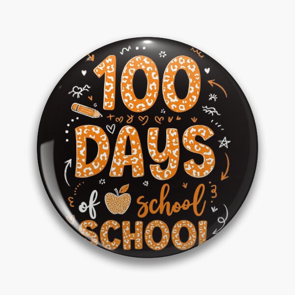 Item preview, 100 Days of School Leopard for Kids & Teachers designed and sold by cherylbartlett.
