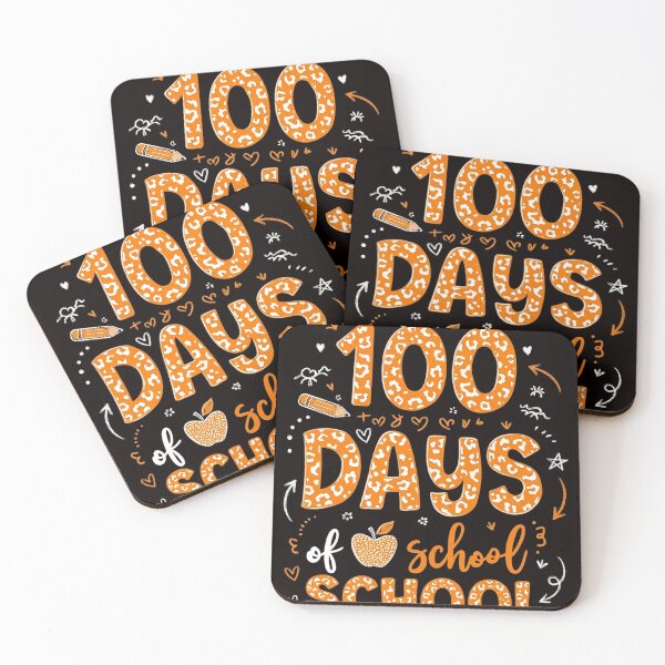 Item preview, 100 Days of School Leopard for Kids & Teachers designed and sold by cherylbartlett.