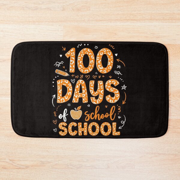Item preview, 100 Days of School Leopard for Kids & Teachers designed and sold by cherylbartlett.