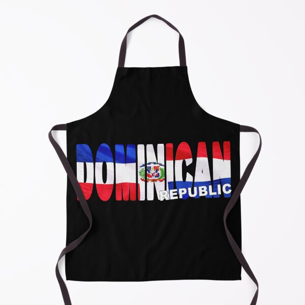 Item preview, DOMINICAN REPUBLIC - Flag Flying in Wind cut to Letters Souvenir Sticker Shirt designed and sold by Adam Gormley.