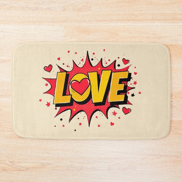Item preview, Retro Pop Art Comic Style Love Explosion designed and sold by LakLuxe studio .