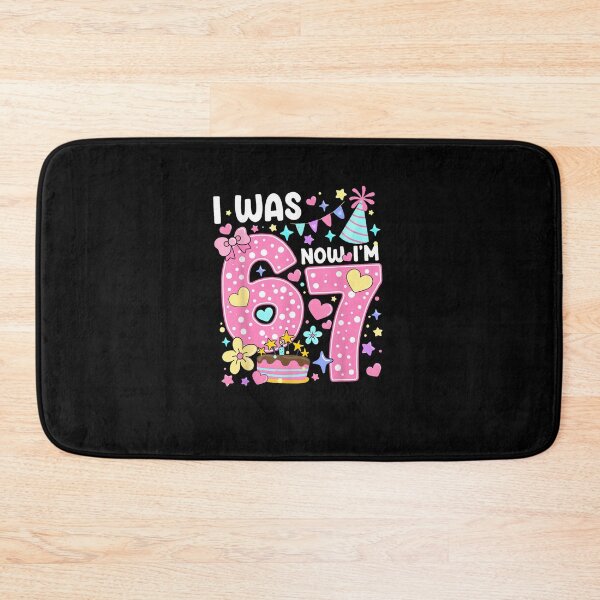Item preview, 7 Year Old Birthday I was 6 Now I'm 7 67 Meme designed and sold by MatherFisher.